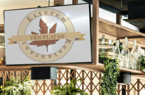 Vén Platán Étterem logó
