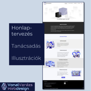 Testingbox honlaptervezés