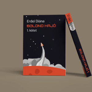 Bolond hajó borito Könyvborító tervezés, Bolond hajó